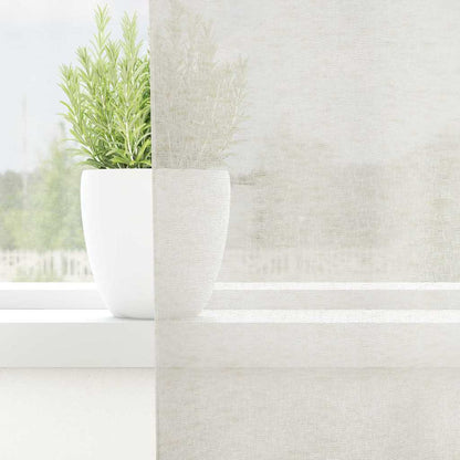 Vorhänge mit Vorhängen 2 pcs Creme 140x140cm Polyester
