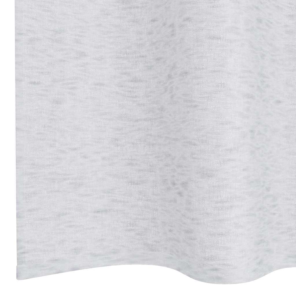 Vorhänge mit Vorhängen 2 pcs Hellgrau Polyester