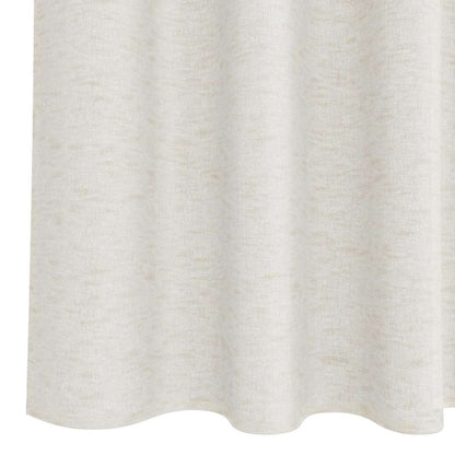 Vorhänge mit Vorhängen 2 pcs Cremefarben Polyester