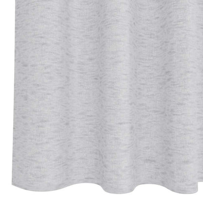 Vorhänge mit Vorhängen 2 pcs Hellgrau Polyester