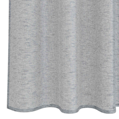 Vorhänge mit Vorhängen 2 pcs Dunkelgrau Polyester