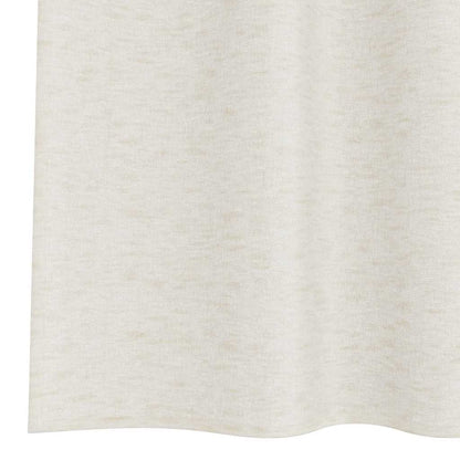 Vorhänge mit Vorhängen 2 pcs Cremefarben Polyester