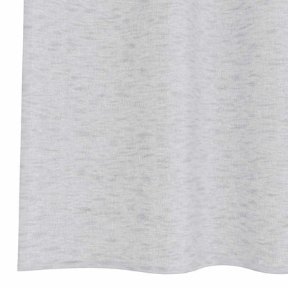 Vorhänge mit Vorhängen 2 pcs Hellgrau Polyester