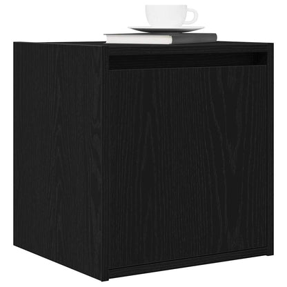 Wand-Nachttisch Schwarz 38x34x40 cm