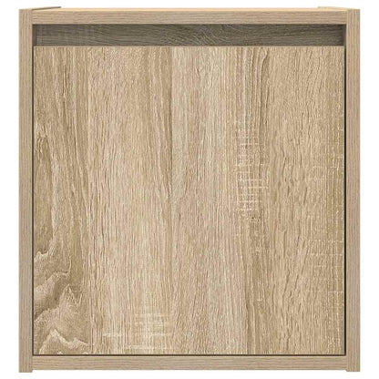 Wand-Nachttische 2 Stk. Sonoma-Eiche 38x34x40 cm