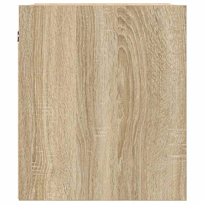 Wand-Nachttische 2 Stk. Sonoma-Eiche 38x34x40 cm