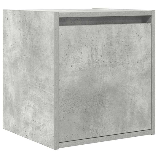 Wand-Nachttisch Betongrau 38x34x40 cm