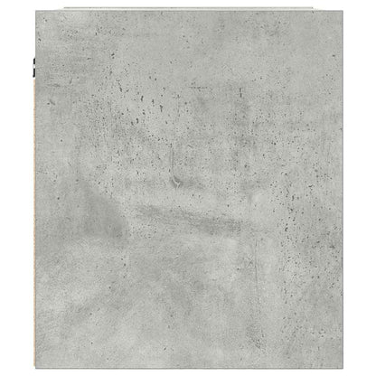 Wand-Nachttisch Betongrau 38x34x40 cm