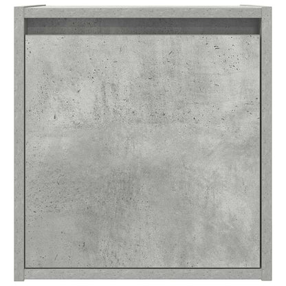 Wand-Nachttische 2 Stk. Betongrau 38x34x40 cm