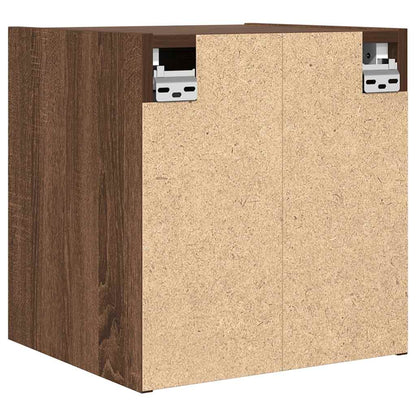 Wand-Nachttisch Braun Eichen-Optik 38x34x40 cm
