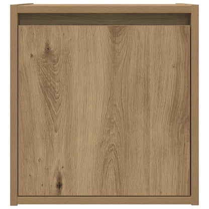 Wand-Nachttisch Artisan-Eiche 38x34x40 cm
