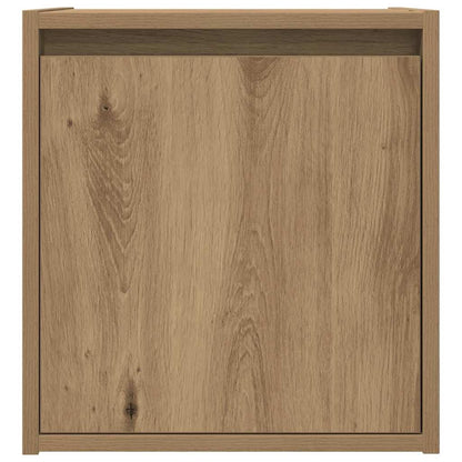 Wand-Nachttische 2 Stk. Artisan-Eiche 38x34x40 cm