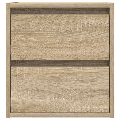 Wand-Nachttisch Sonoma-Eiche 38x34x40 cm