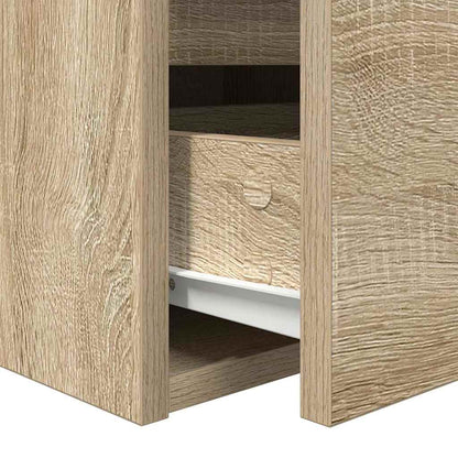 Wand-Nachttische 2 Stk. Sonoma-Eiche 38x34x40 cm