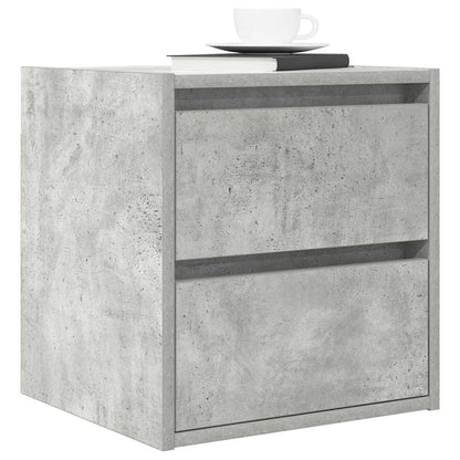 Wand-Nachttisch Betongrau 38x34x40 cm