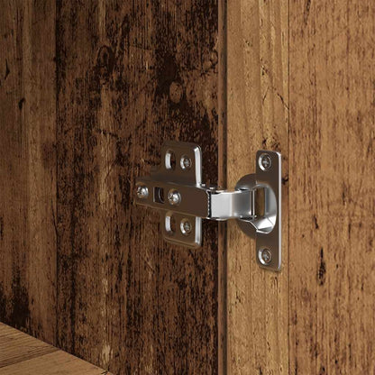 Nachttisch Altholz-Optik 39x35x125 cm Holzwerkstoff
