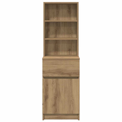 Nachttisch Artisan-Eiche 39x35x125 cm Holzwerkstoff