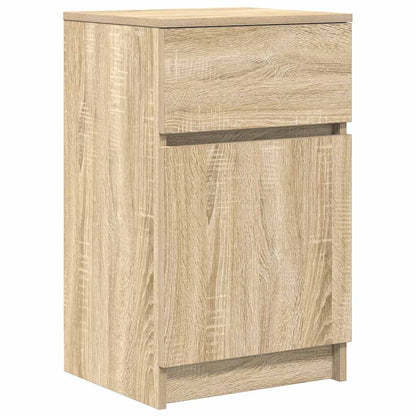 Nachttische 2 Stk. Sonoma-Eiche 39x35x65 cm Holzwerkstoff