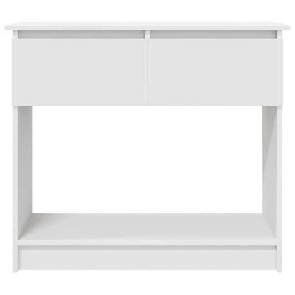 Konsolentisch mit Schubladen Weiß 85,5x38,5x74,5 cm