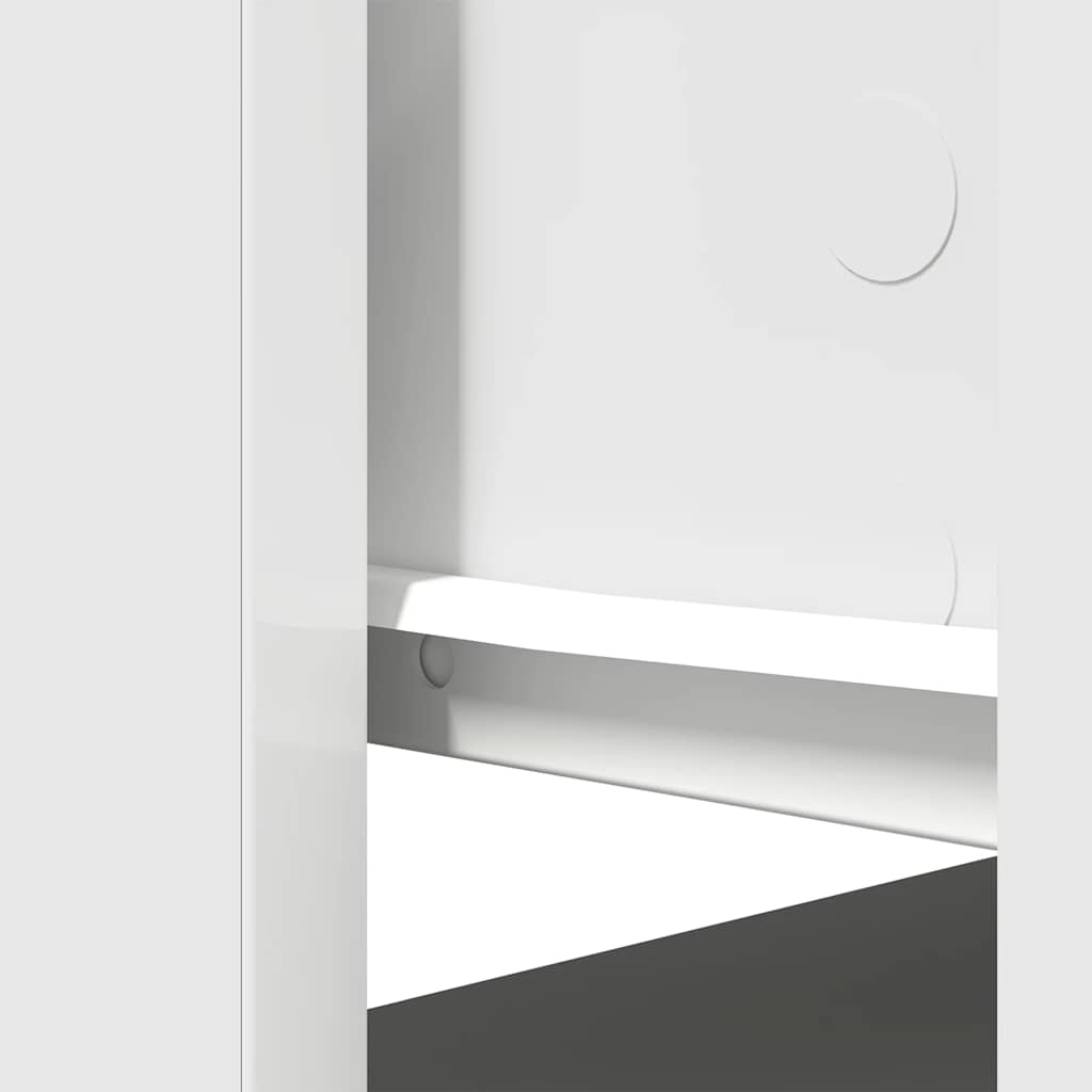 Konsolentisch mit Schubladen Weiß 85,5x38,5x74,5 cm