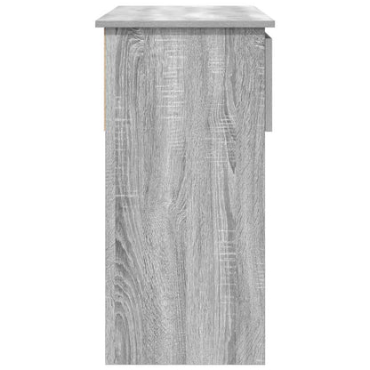 Konsolentisch mit Schubladen Grau Sonoma 85,5x38,5x74,5 cm