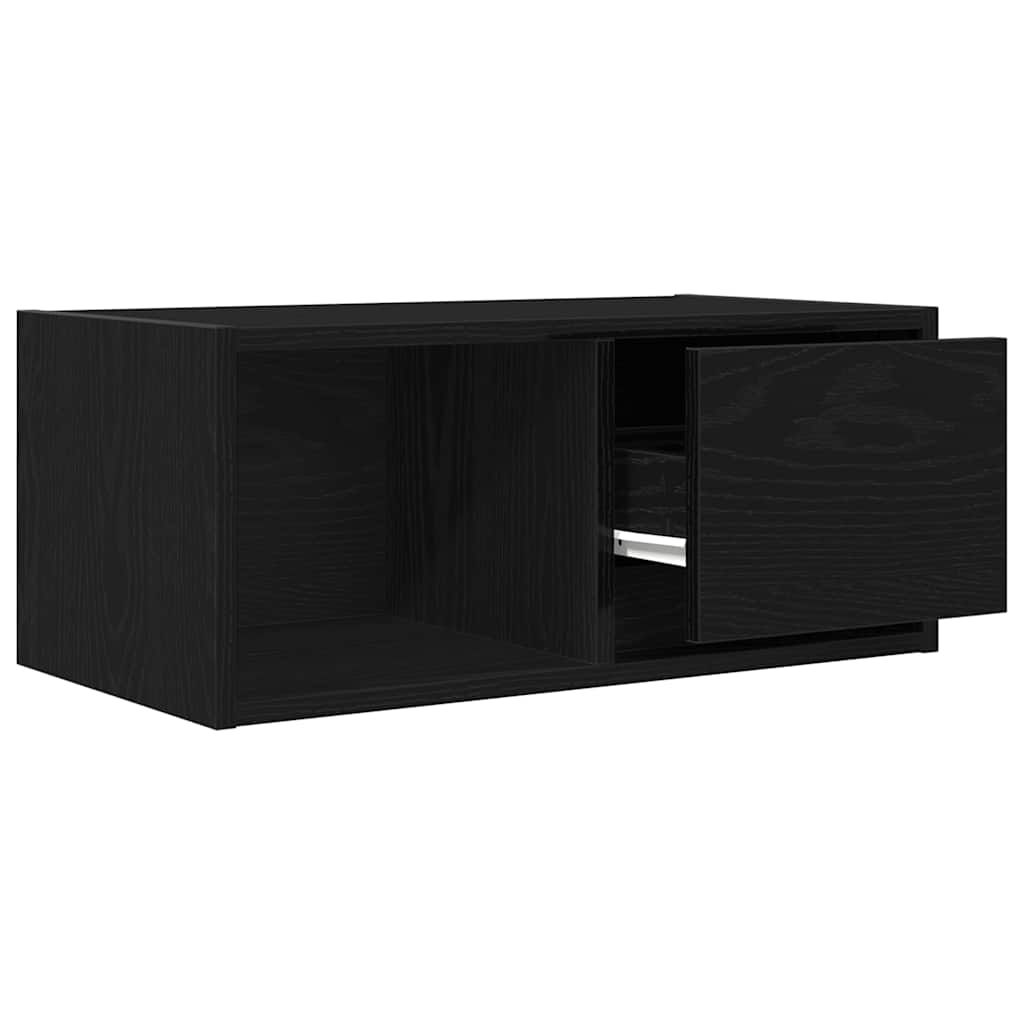 TV-skab Sort Eg Look 60x31x25,5 cm Træ Materiale
