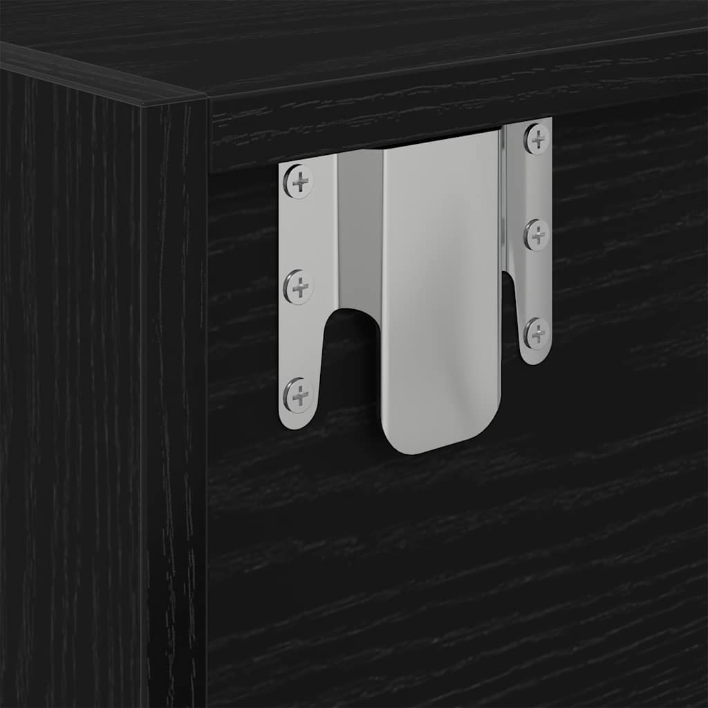 TV-skab Sort Eg Look 60x31x25,5 cm Træ Materiale