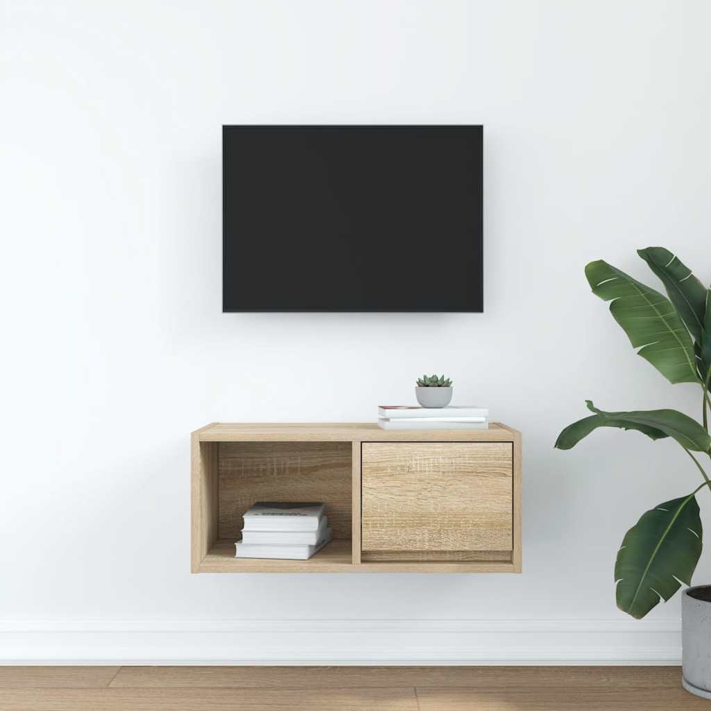TV-Schrank Sonoma-Eiche 60x31x25,5 cm Holzwerkstoff