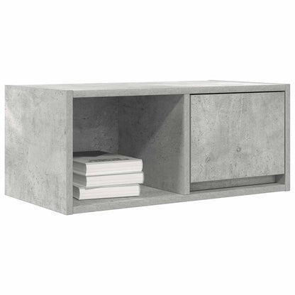 TV-Schränke 2 Stk. Betongrau 60x31x25,5 cm Holzwerkstoff
