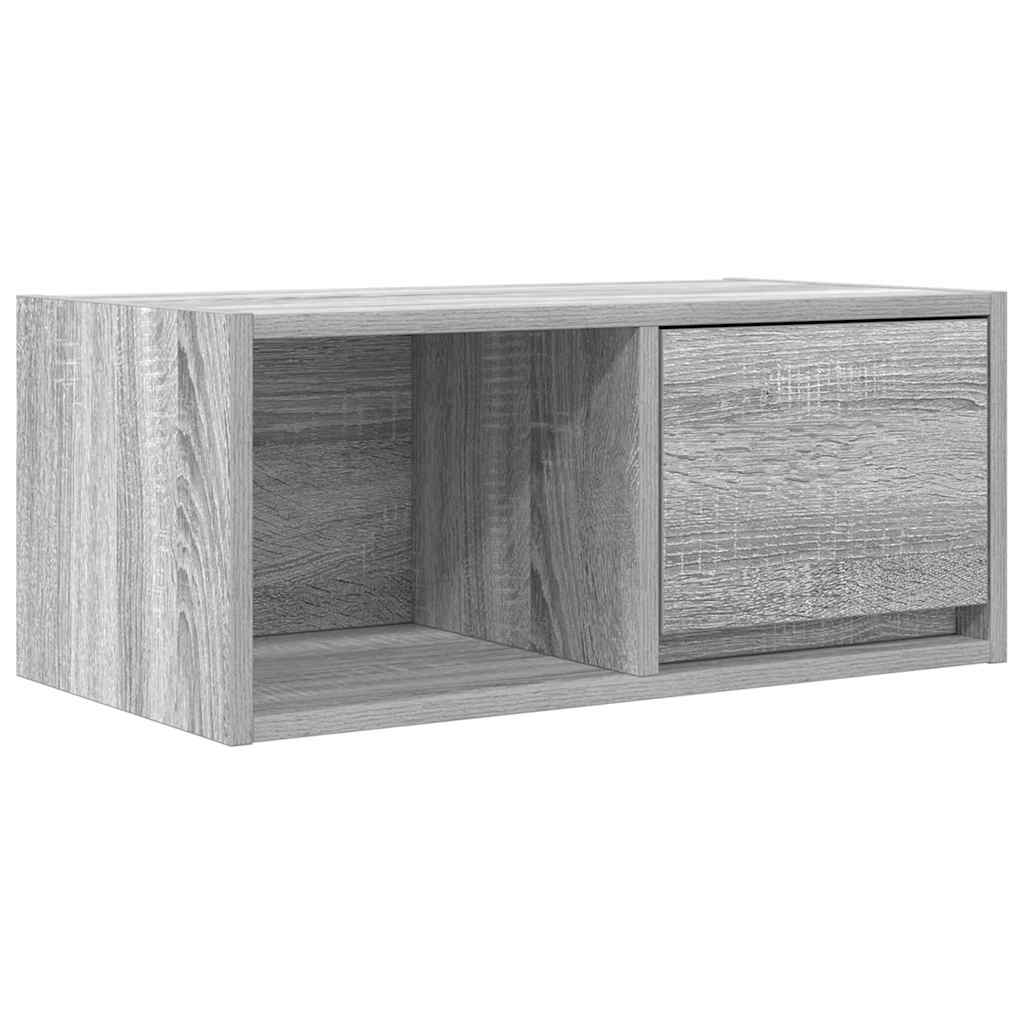 TV-Schränke 2 Stk. Grau Sonoma 60x31x25,5 cm Holzwerkstoff