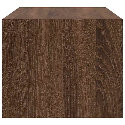 TV-Schrank Braun Eichen-Optik 60x31x25,5 cm Holzwerkstoff