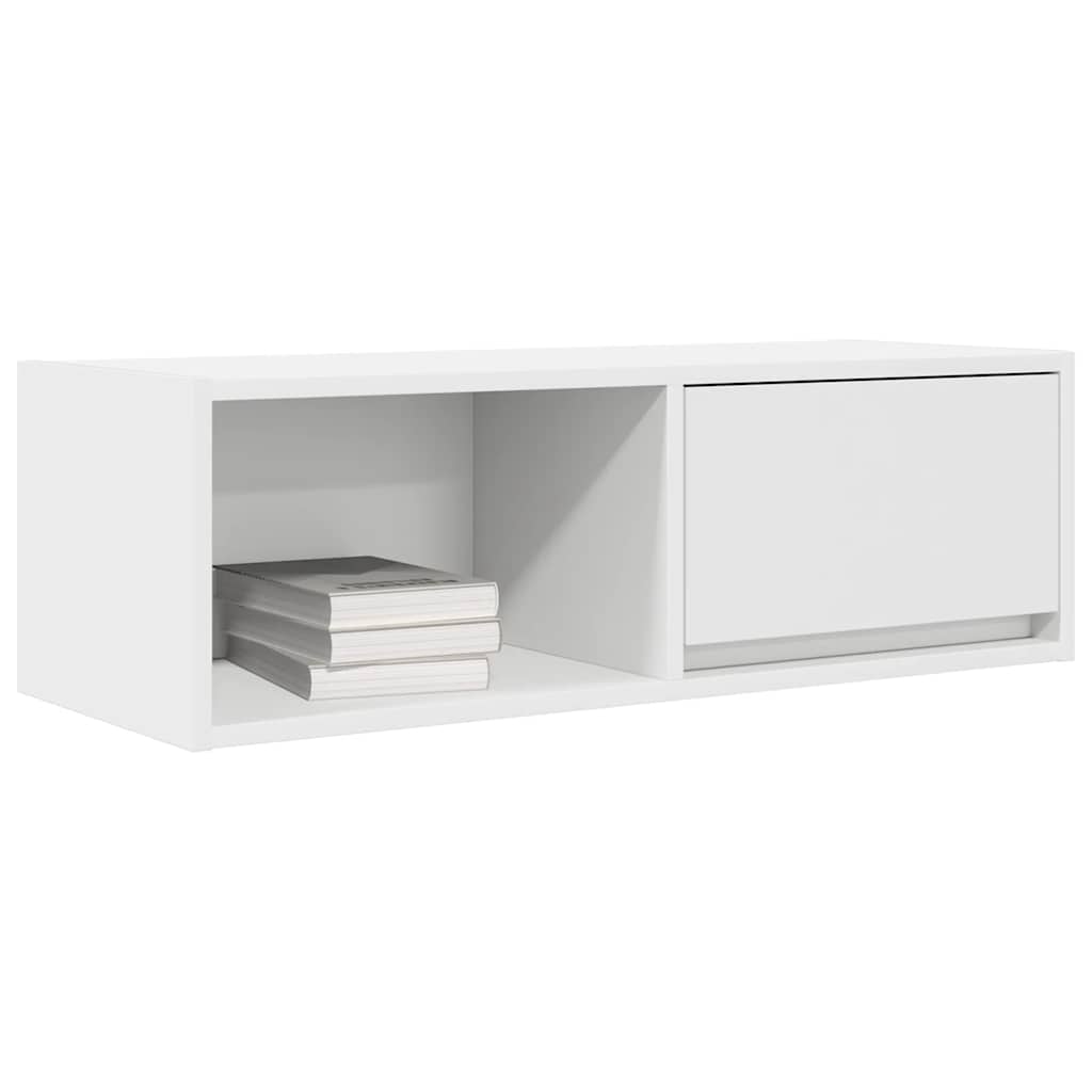 TV-Schränke 2 Stk. Weiß 80x31x25,5 cm Holzwerkstoff