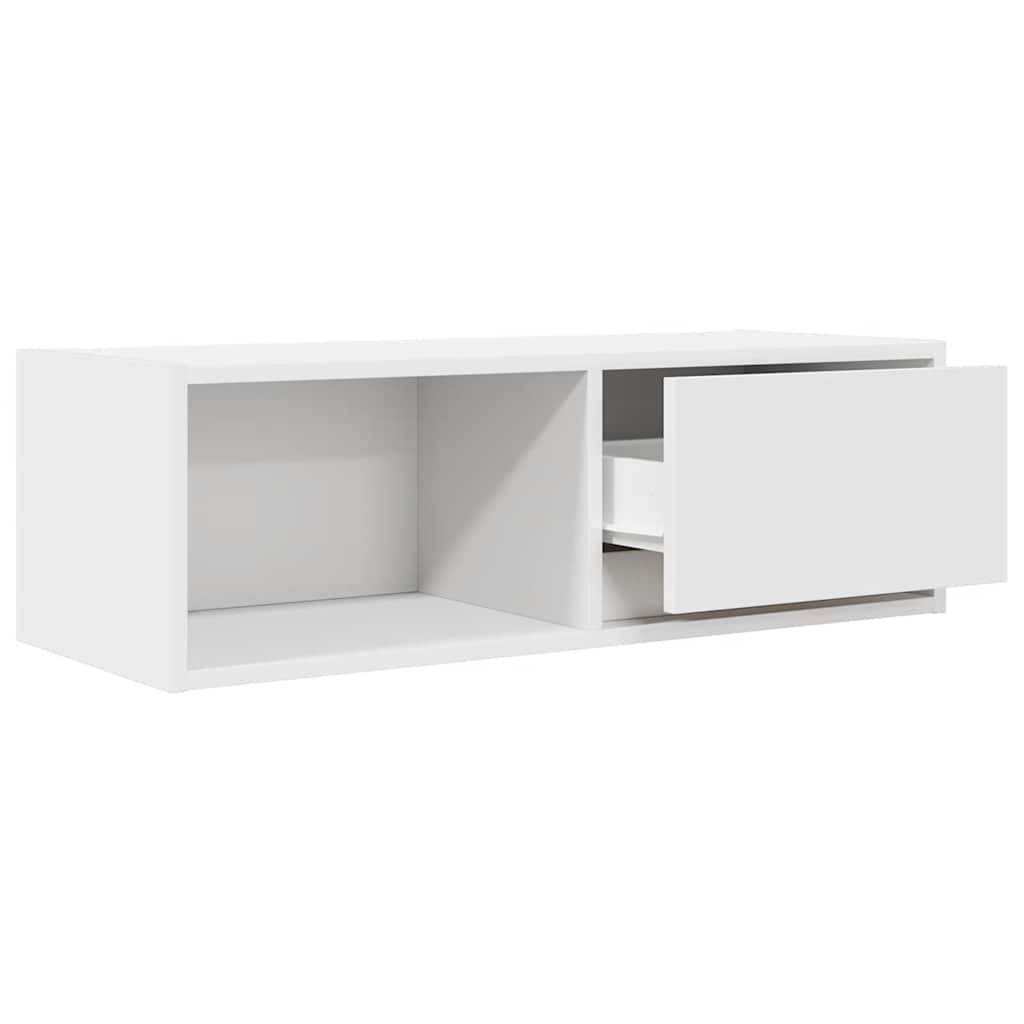 TV-Schränke 2 Stk. Weiß 80x31x25,5 cm Holzwerkstoff