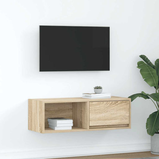 TV-Schrank Sonoma-Eiche 80x31x25,5 cm Holzwerkstoff