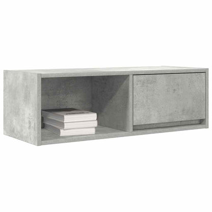 TV-Schränke 2 Stk. Betongrau 80x31x25,5 cm Holzwerkstoff