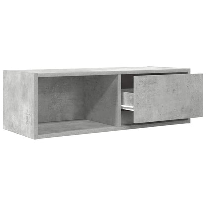 TV-Schränke 2 Stk. Betongrau 80x31x25,5 cm Holzwerkstoff