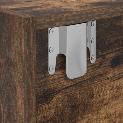 TV-Schrank Räuchereiche 80x31x25,5 cm Holzwerkstoff