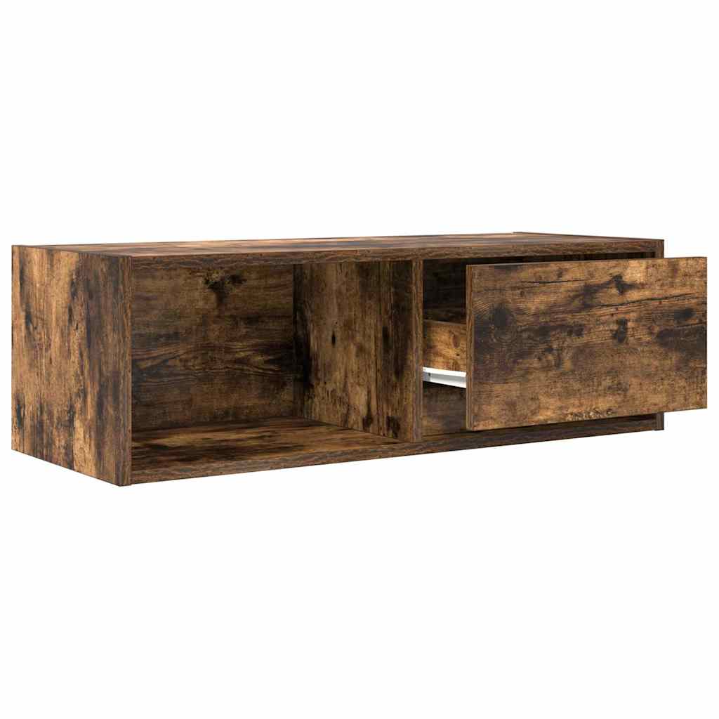 TV-Schränke 2 Stk. Räuchereiche 80x31x25,5 cm Holzwerkstoff