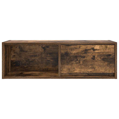 TV-Schränke 2 Stk. Räuchereiche 80x31x25,5 cm Holzwerkstoff