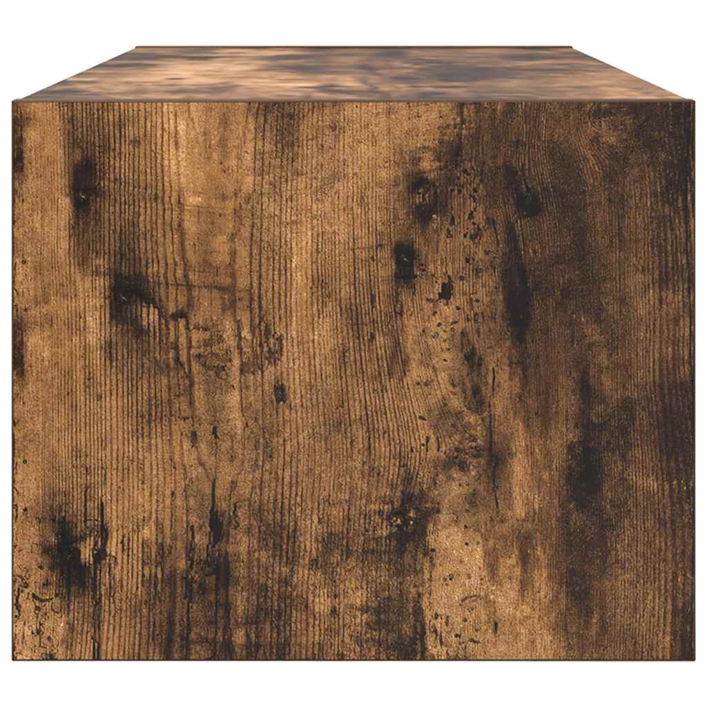TV-Schränke 2 Stk. Räuchereiche 80x31x25,5 cm Holzwerkstoff