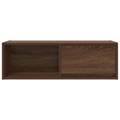 TV-Schrank Braun Eichen-Optik 80x31x25,5 cm Holzwerkstoff