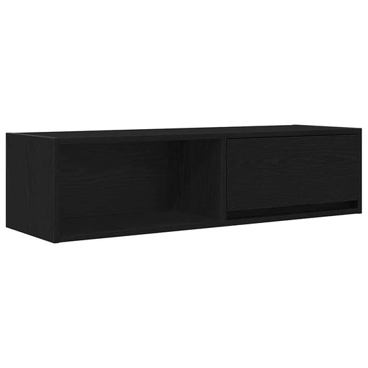 TV-skab Sort Eg Look 100x31x25,5 cm Træ Materiale