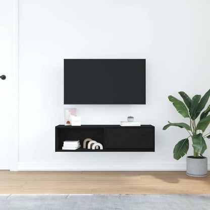 TV-skab Sort Eg Look 100x31x25,5 cm Træ Materiale