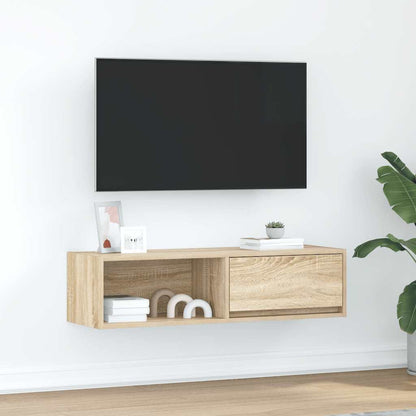 TV-Schrank Sonoma-Eiche 100x31x25,5 cm Holzwerkstoff