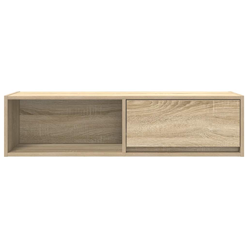 TV-Schränke 2 Stk. Sonoma-Eiche 100x31x25,5 cm Holzwerkstoff