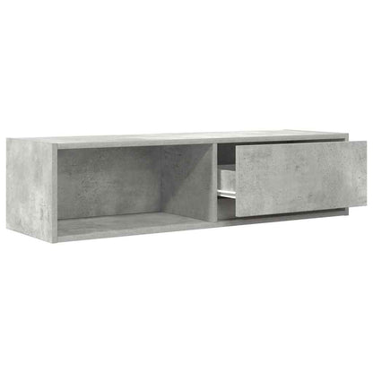 TV-Schränke 2 Stk. Betongrau 100x31x25,5 cm Holzwerkstoff