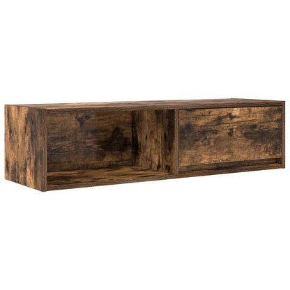 TV-Schränke 2 Stk. Räuchereiche 100x31x25,5 cm Holzwerkstoff