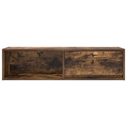 TV-Schränke 2 Stk. Räuchereiche 100x31x25,5 cm Holzwerkstoff