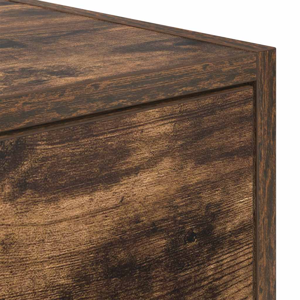 TV-Schränke 2 Stk. Räuchereiche 100x31x25,5 cm Holzwerkstoff