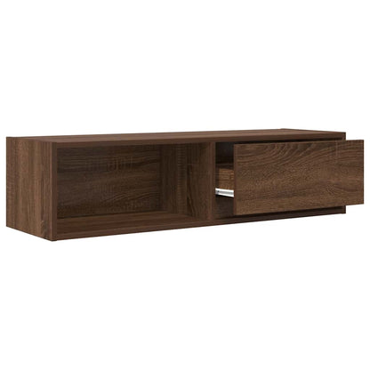 TV-Schränke 2 Stk. Braun Eichen-Optik 100x31x25,5 cm